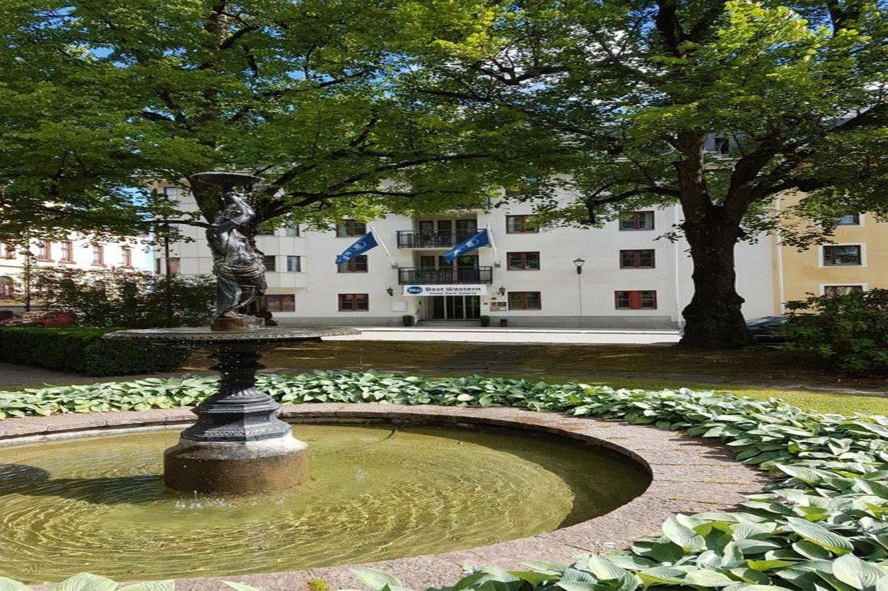 Best Western Hotel Park Astoria Enköping Buitenkant foto